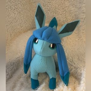 Glaceon Pokémon plush standing